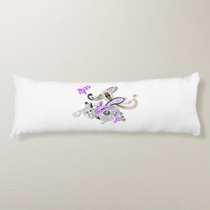 Purple Paisley Lumbar Pillow