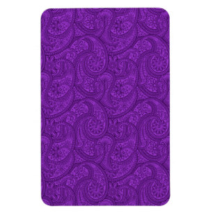 Purple Paisley Magnet