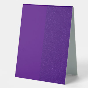 Purple Panel Table Tent Sign – Customisable