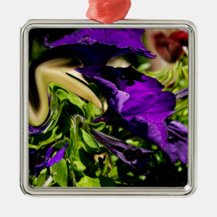 Purple Panic Metal Tree Decoration