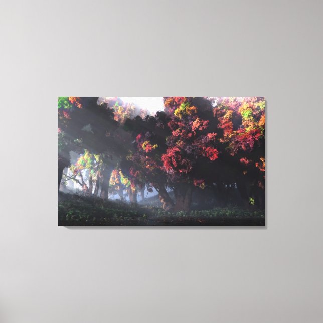 Purple Panoply Canvas Print (Front)
