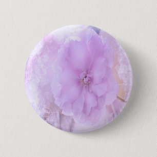 Purple Pansy 6 Cm Round Badge