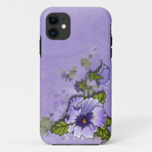 Purple Pansy iPhone 11 Case