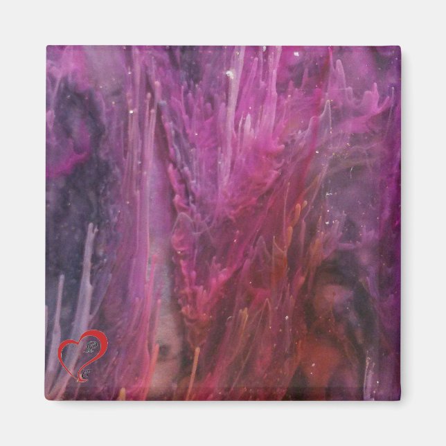 Purple Paradise Magnet (Front)