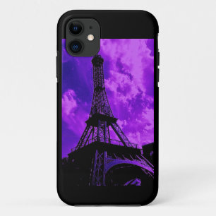 Purple Paris iPhone 11 Case