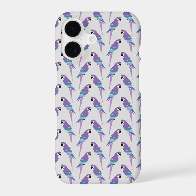 Purple Parrots (Back)
