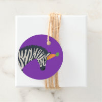 Purple Party Animal Zebra Birthday Party