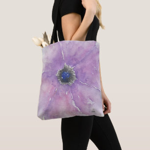 Purple Passion All-Over-Print Shoulder Tote Bag
