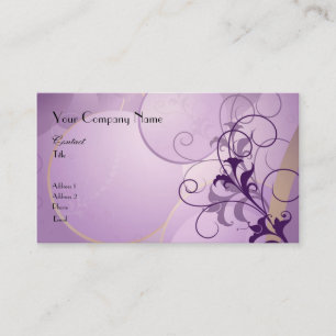 Purple Passion Business Card