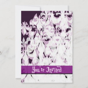 Purple Passion Invitation