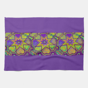 'Purple Passion' Kitchen Towel
