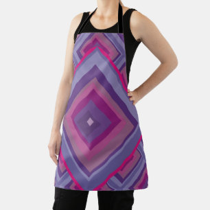 purple passion lavender diamond pattern barbeque l apron