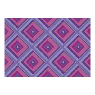 purple passion lavender fields diamond pattern art photo print