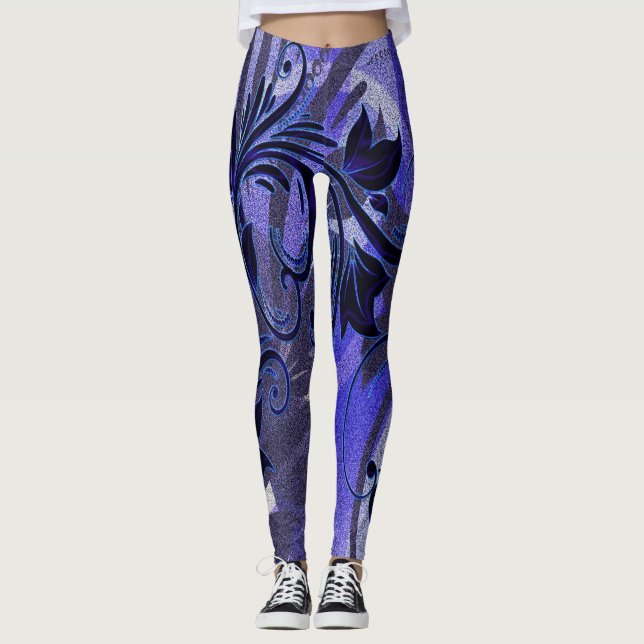 Purple Passion Leggings (Front)