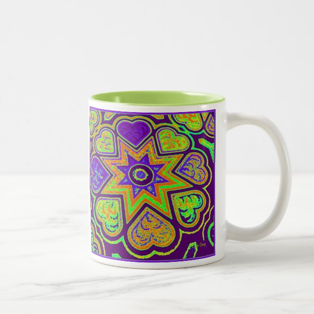 'Purple Passion' Mug (Right)