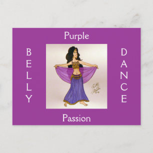 Purple Passion Postcard
