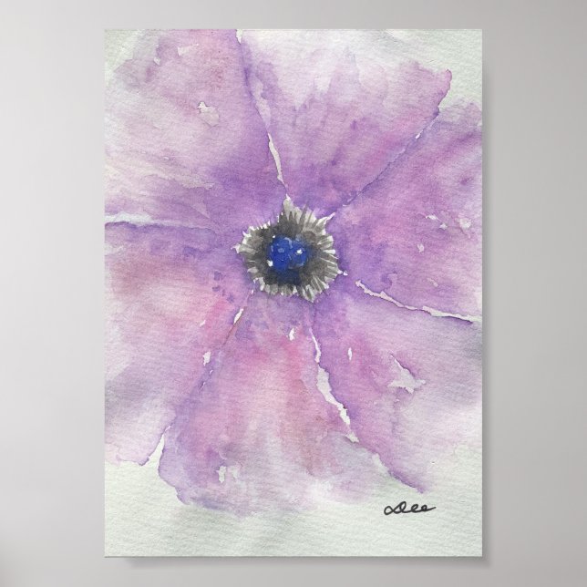  Purple Passion Premium 5x7 Canvas Gloss Poster (Front)