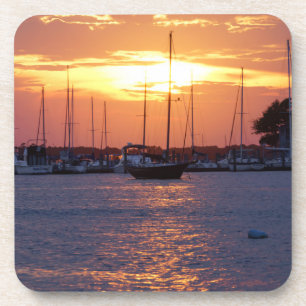 Purple Passion Sunset Coaster