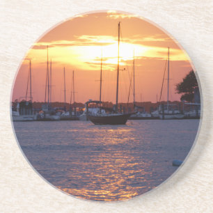 Purple Passion Sunset Coaster