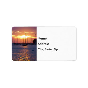 Purple Passion Sunset Label