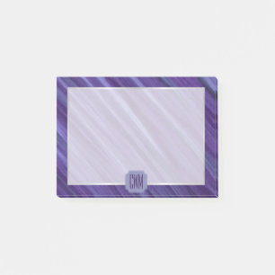 Purple Passion Violet Lavender Plum Brushstroke Post-it Notes