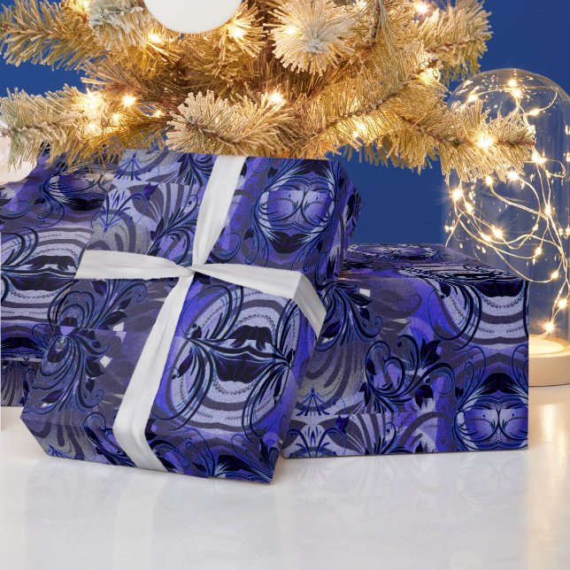 Purple Passion Wrapping Paper (Holidays)