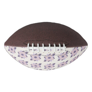 Purple pastel Decorative colourful tile American Football