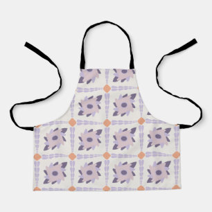 Purple pastel Decorative colourful tile  Apron