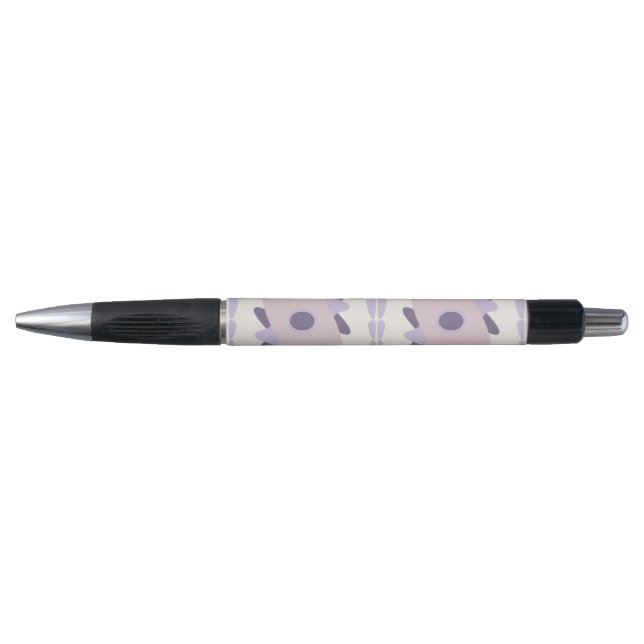 Purple Pastel Decorative Tile Pattern (Front)