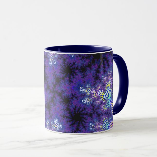 Purple Pastel Speckle Mug (Front Right)