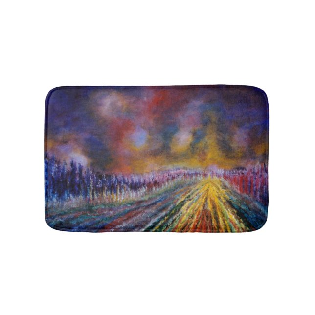 Purple Path Bath Mat (Front)