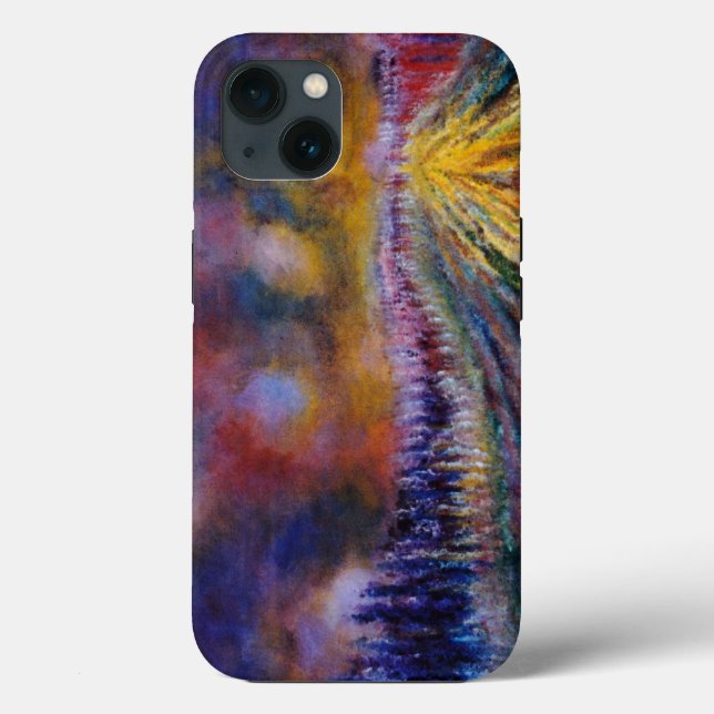 Purple Path Case-Mate iPhone Case (Back)