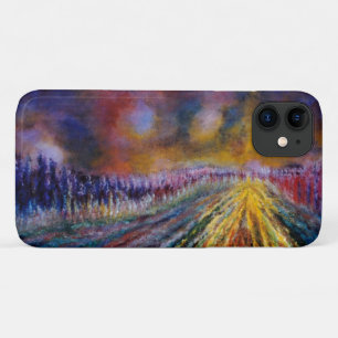 Purple Path iPhone 11 Case