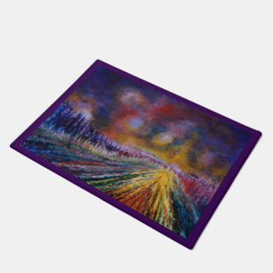 Purple Path Doormat