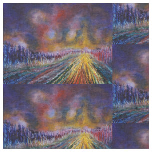 Purple Path Fabric