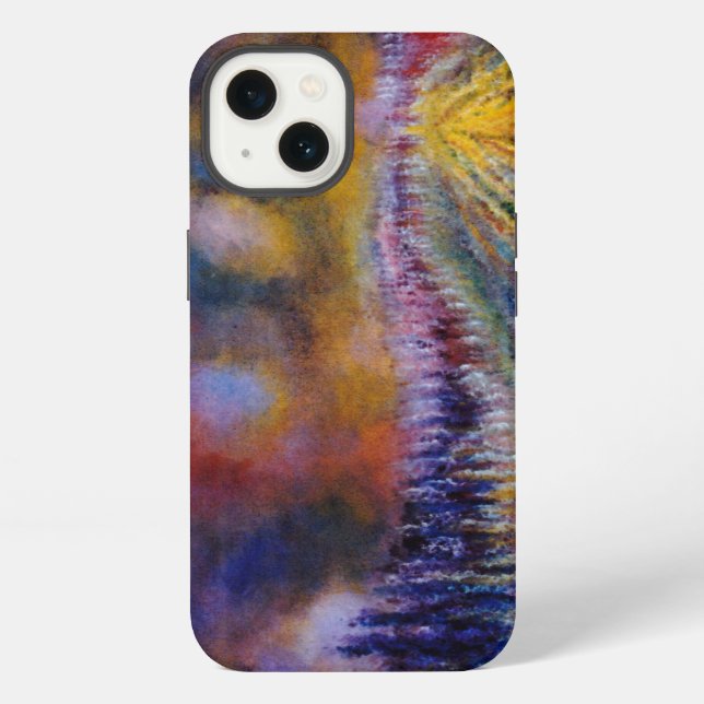 Purple Path iPhone Case (Back)