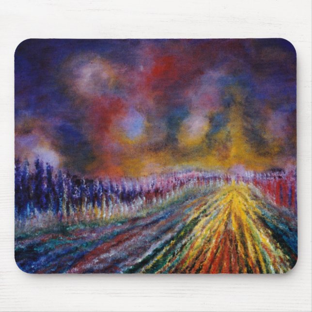 Purple Path Mouse Mat (Front)