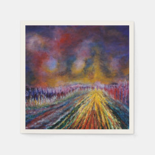 Purple Path Napkin