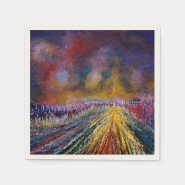 Purple Path Napkin (Front)