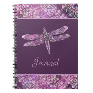 Purple Patina: Dragonfly Notebook