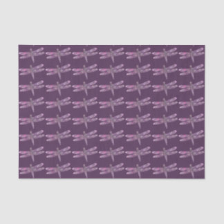 Purple Patina: Dragonfly Tissue Paper
