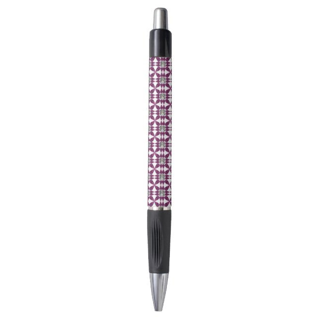 Purple Pattern (Front Vertical)