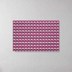 Purple Pattern Canvas Print