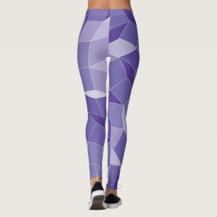 Purple Pattern Leggings