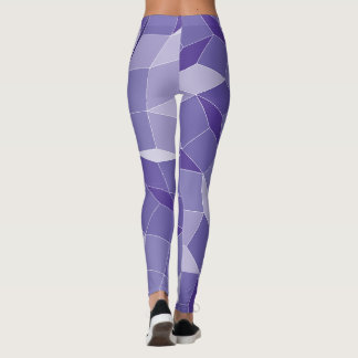 Purple Pattern Leggings