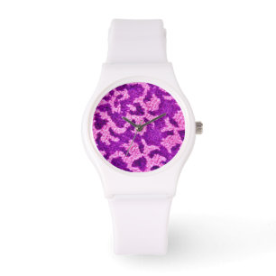 Purple Pattern Watch