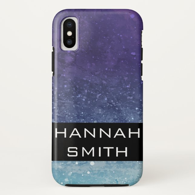 Purple patterns / vintage Case-Mate iPhone case (Back)