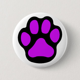 Purple Paw Button