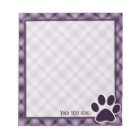 Purple Paw Print