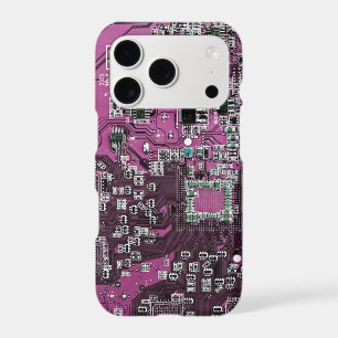 Purple PCB Circuit Board Design for IT Pros